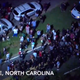 Scene from protests in Charlotte, N.C., on Sept. 20, 2016, over the police-shooting death of Keith Lamont Scott
WSOC via Twitter